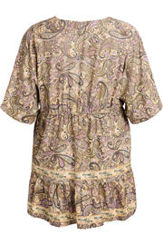thumbnail: Zizzi viscose tuniek Plus Size met paisley - meerkleurig