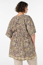thumbnail: Zizzi viscose tuniek Plus Size met paisley - meerkleurig