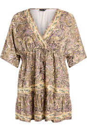 thumbnail: Zizzi viscose tuniek Plus Size met paisley - meerkleurig