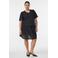 Zizzi broderie blouse Plus Size - zwart