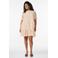 Zizzi viscose blousejurk Plus Size - lichtgeel