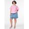 Zizzi blousetop Plus Size - roze