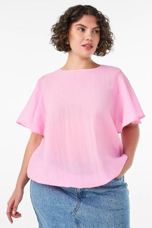 blousetop Plus Size - roze