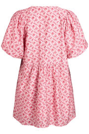 thumbnail: Zizzi gebloemde zomerjurk roze
