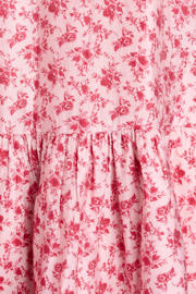 thumbnail: Zizzi gebloemde zomerjurk roze