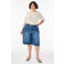 Zizzi top grof gebreid ecru