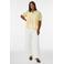 Zizzi rechtvallend blousetop Plus Size - lichtgeel