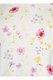 thumbnail: Zizzi gebloemd T-shirt wit