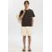 Selected regular linnen korte broek - beige