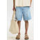 Selected SLHLOOSE MASON short light blue denim