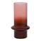 Urban Nature Culture glazen vaas Rayo 17 cm - rood