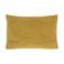 Urban Nature Culture rechthoekige sierkussen Nanami 60x40x13 cm - geel