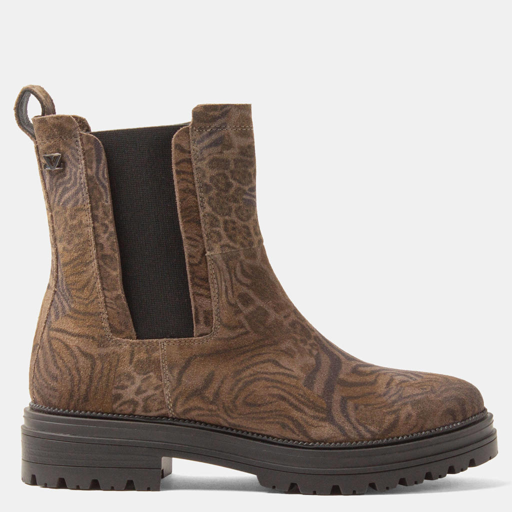 Lazamani Nola suède enkelboots - bruin