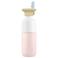 Dopper Steel Drinkfles Soft Pink x Flip Straw - Sunny Sorbet - 350 ml