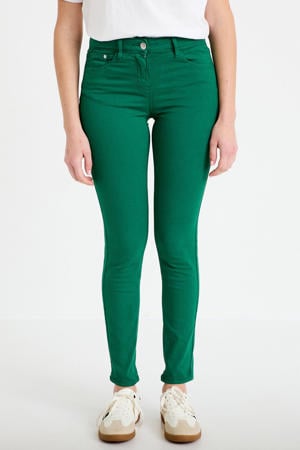 slim fit jeans groen