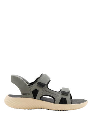 Bounder Swift Fit imitatieleren sandalen grijs