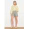 LOLALIZA denim regular low waist short kaki