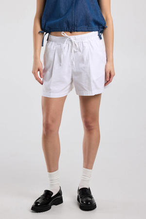 regular waist casual short ecru