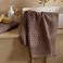 NOUS Living katoenen handdoek 100x50 cm - bruin