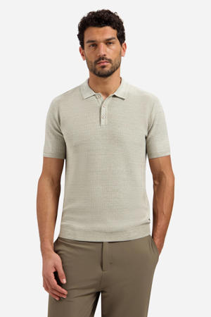 regular polo gebreid zand