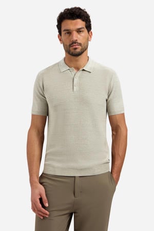 regular polo gebreid zand