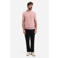 No Excess regular T-shirt fijn gebreid roze