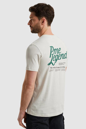 regular T-shirt met backprint
