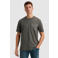 Cast Iron regular T-shirt met backprint antraciet