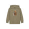 Baron Filou Honeygang hoodie met print - kaki