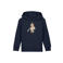 Baron Filou Honeygang hoodie met print - marineblauw