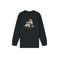 Baron Filou Honeygang sweater met print - zwart