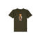 Baron Filou Honeygang T-shirt met print - donkergroen