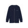 Baron Filou Honeygang sweatvest met backprint - marineblauw