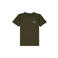 Baron Filou Honeygang T-shirt met backprint - olijfgroen