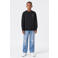 Petrol Industries rechtvallende sweater met print - zwart