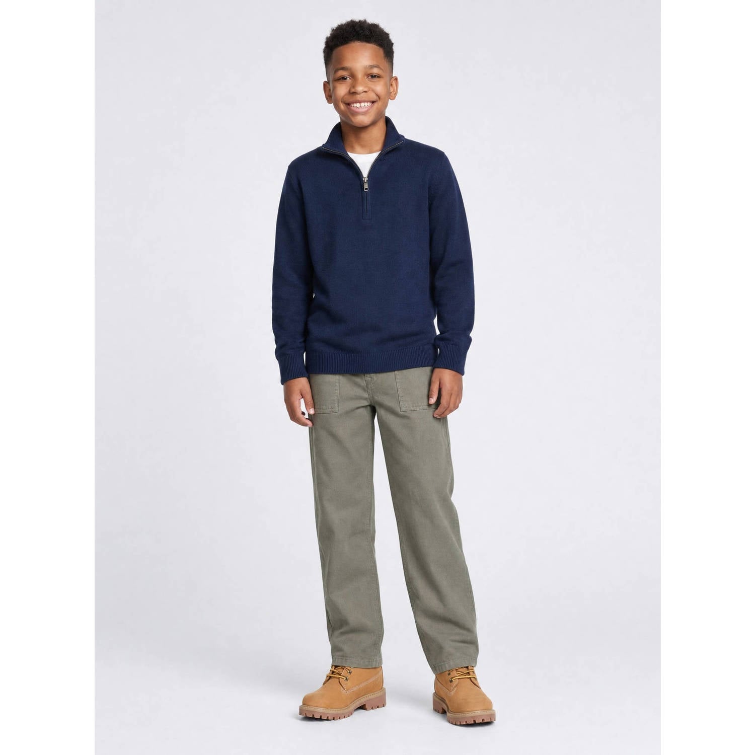 Petrol Industries loose fit jeans kaki