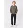 Petrol Industries longsleeve met backprint - kaki
