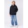 Petrol Industries hoodie met backprint - zwart