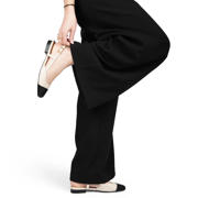 thumbnail: Haboob slingback loafers ecru/zwart