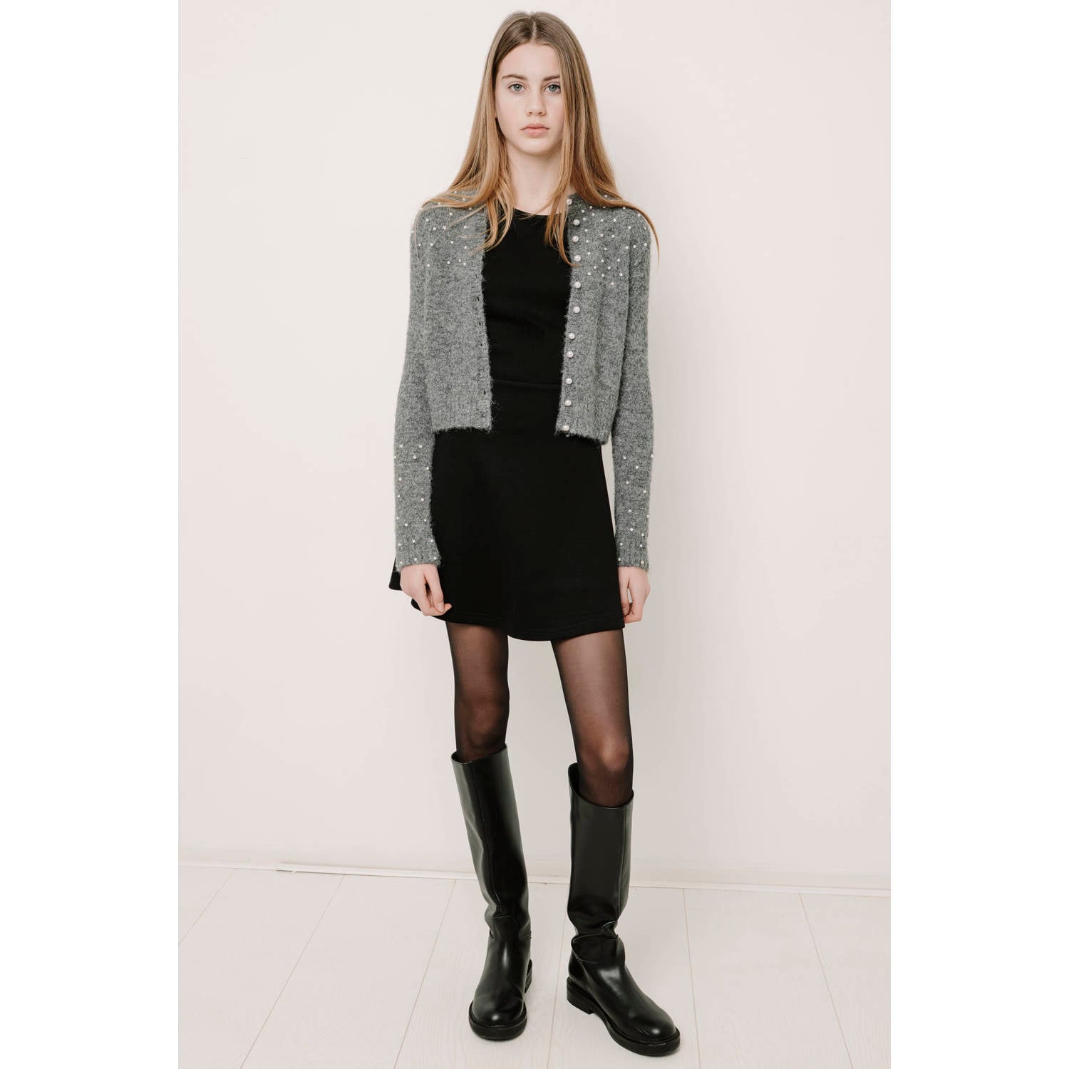 Frankie&Liberty korte jurk zwart