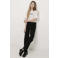 Frankie&Liberty boxy T-shirt met backprint - crème