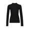 Frankie&Liberty aansluitende longsleeve - zwart