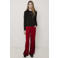 Frankie&Liberty aansluitende longsleeve met strass-steentjes - zwart