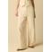 Sissy-Boy katoenen regular waist wide leg broek - ecru