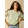 Sissy-Boy gestreept T-shirt - groen