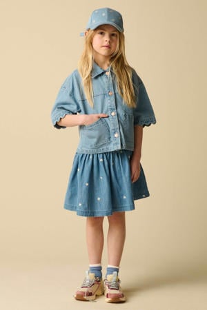 blouse light blue denim