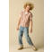 Sissy-Boy casual overhemd gehaakt donkerrood