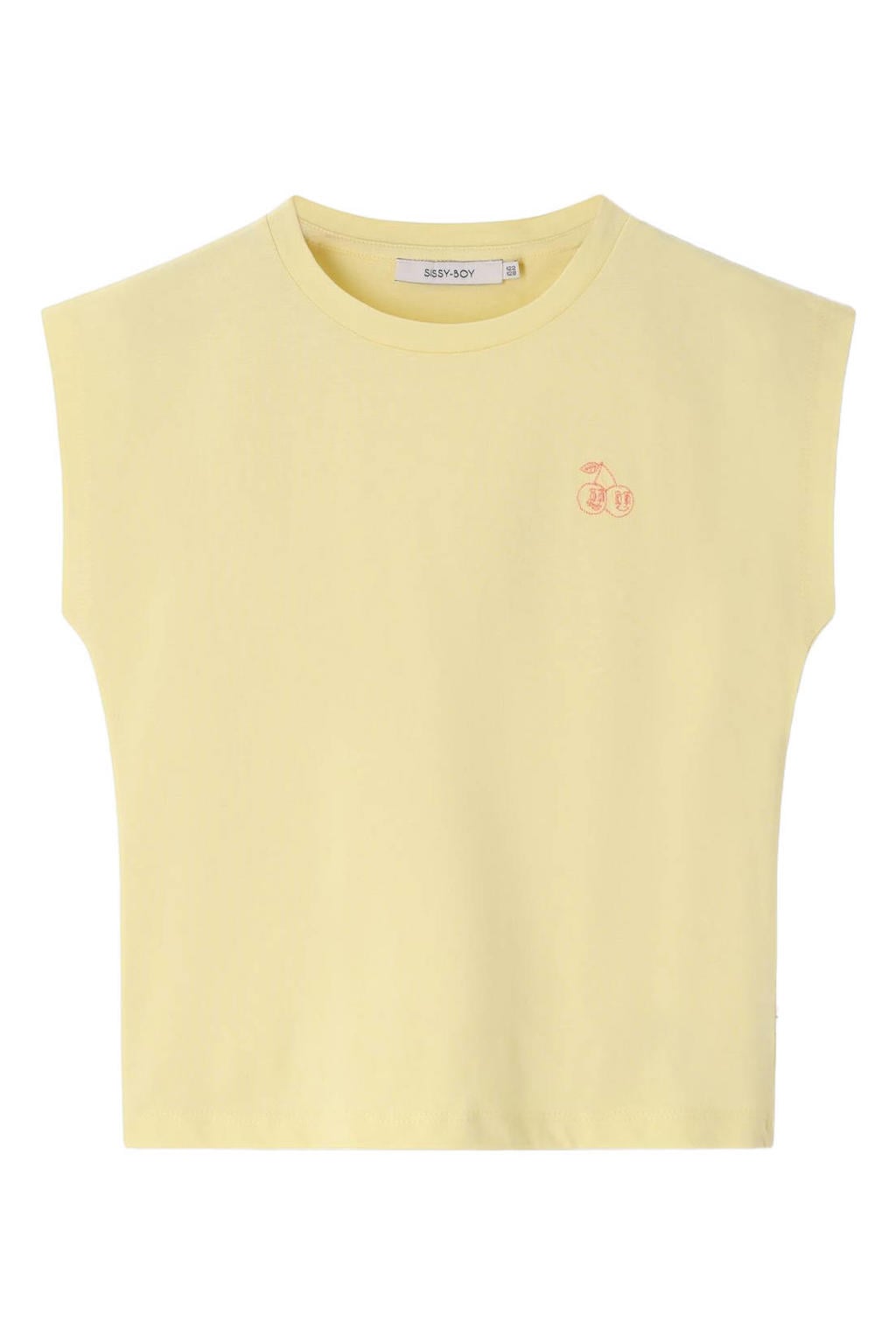 Sissy-Boy T-shirt lichtgeel