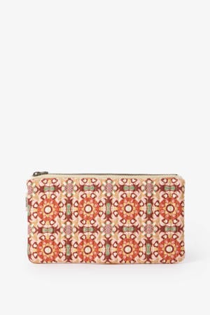 etui met bloemenprint