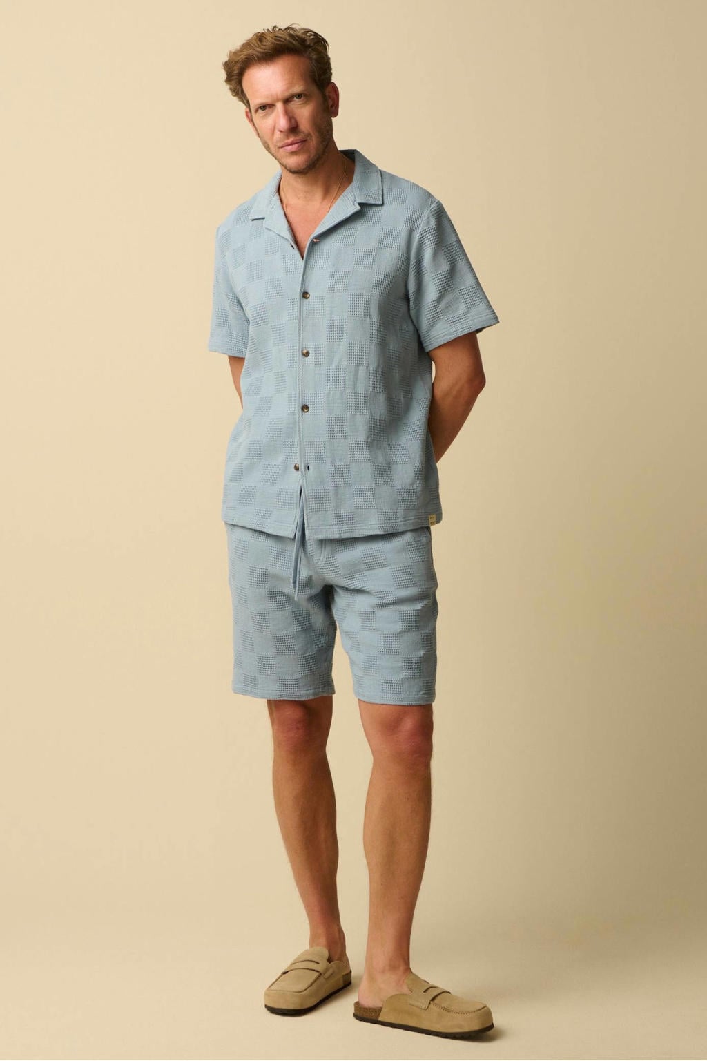 Sissy-Boy relaxed casual overhemd lichtblauw
